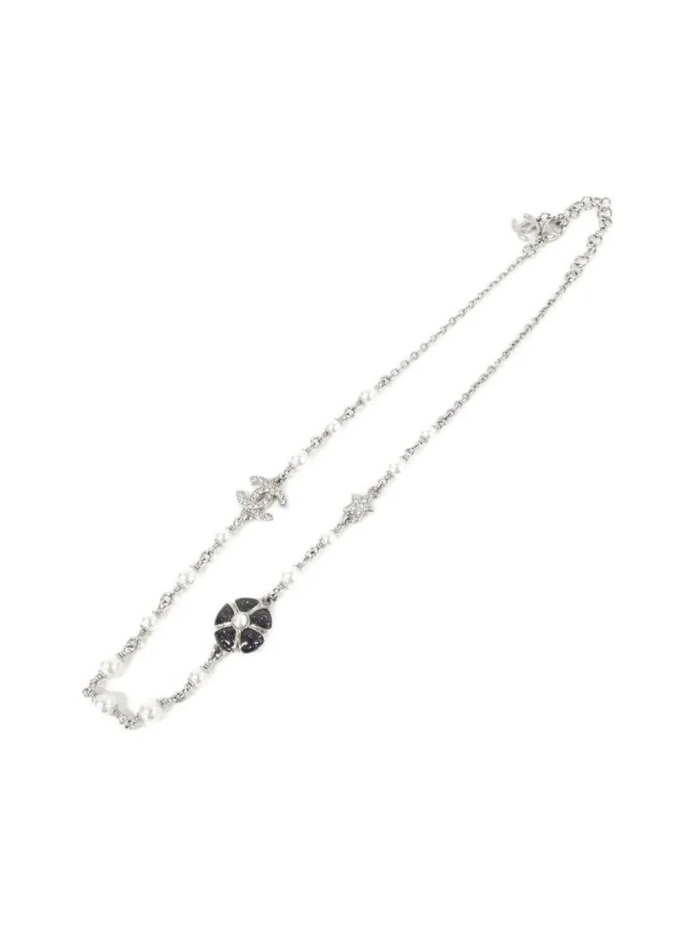 Chanel Necklace Silver